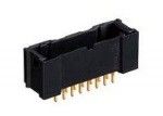 DF51A-20DP-2DS Hirose Electric Connector 20 pin 2x10 pin Trough Hole Black