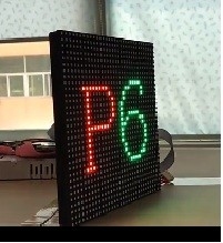 Wasserdichte Digitalanzeigen-Brett-Matrixbaugruppe P6 elektronische mit 1024 Punkten 5200 Nissen